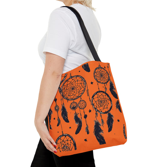 Native American Dreamcatcher Design Tote Bag