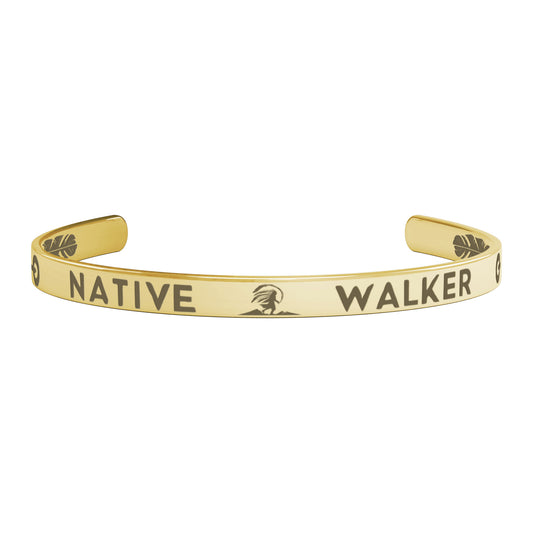 Native American Native Walker Logo Design Bracelet