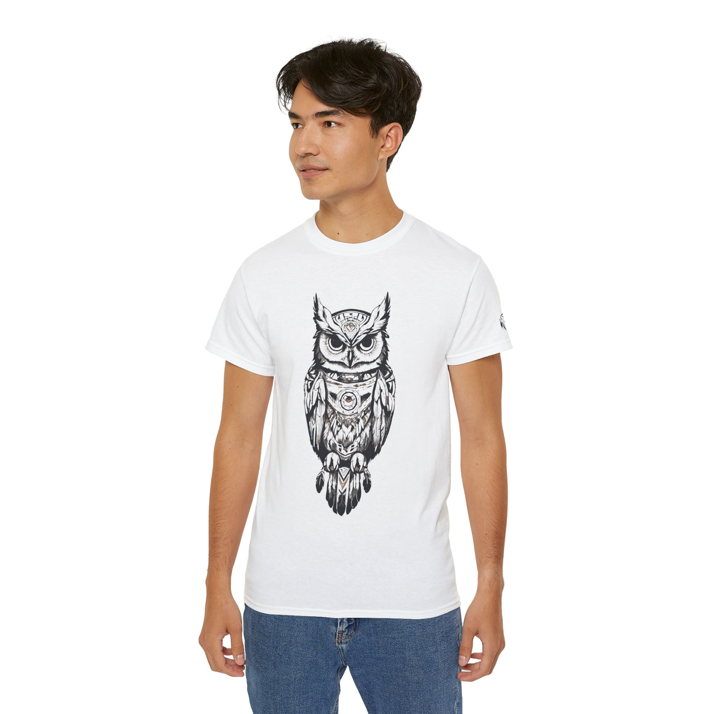 Native American Owl Design Tee