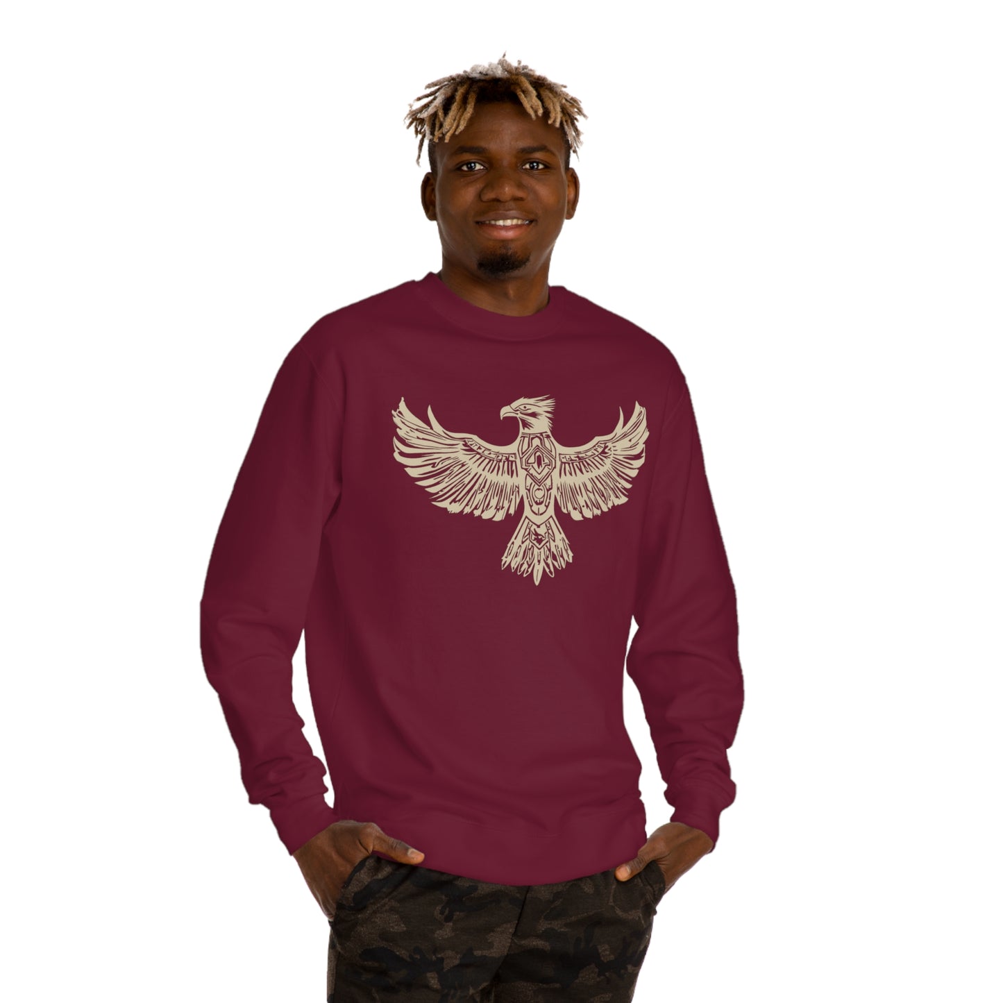 Native American Inspired Design Thunderbird Sweatshirt