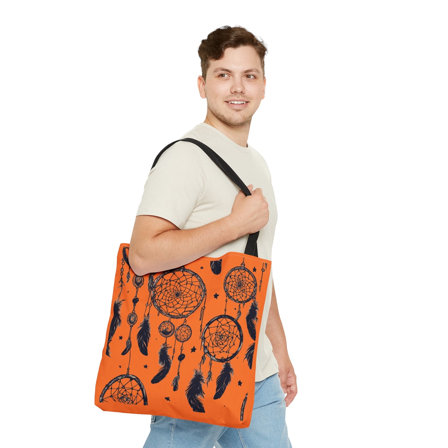 Native American Dreamcatcher Design Tote Bag