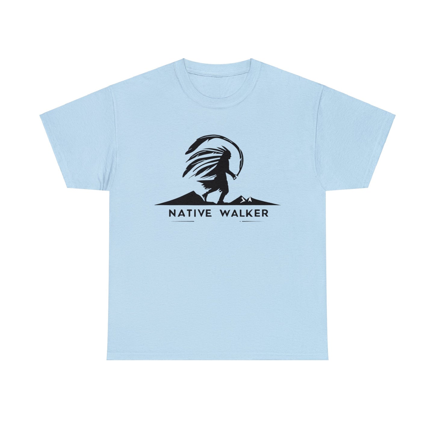 Native American Design T-shirt with Native Walker Logo