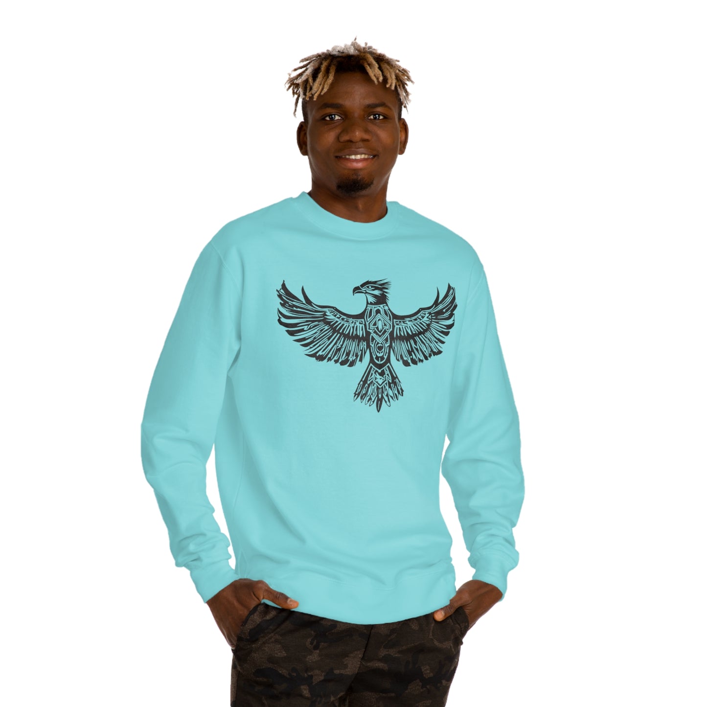 Native American Inspired Design Thunderbird Sweatshirt