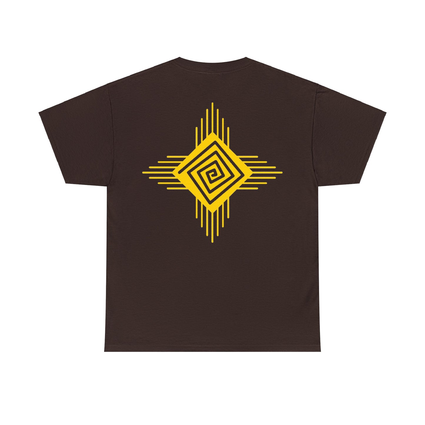 Native American Inspired Design Radiating Sun Tee Shirt