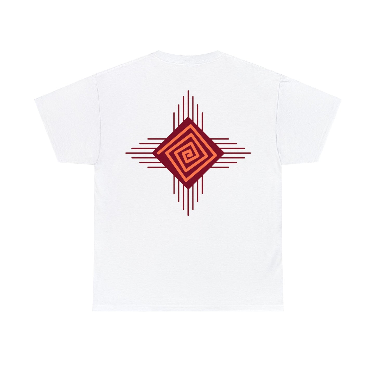 Native American Inspired Design Radiating Sun Tee Shirt