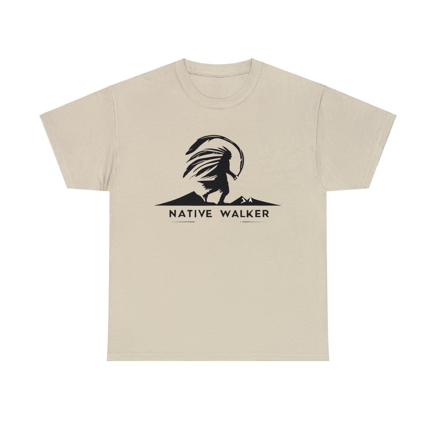 Native American Design T-shirt with Native Walker Logo