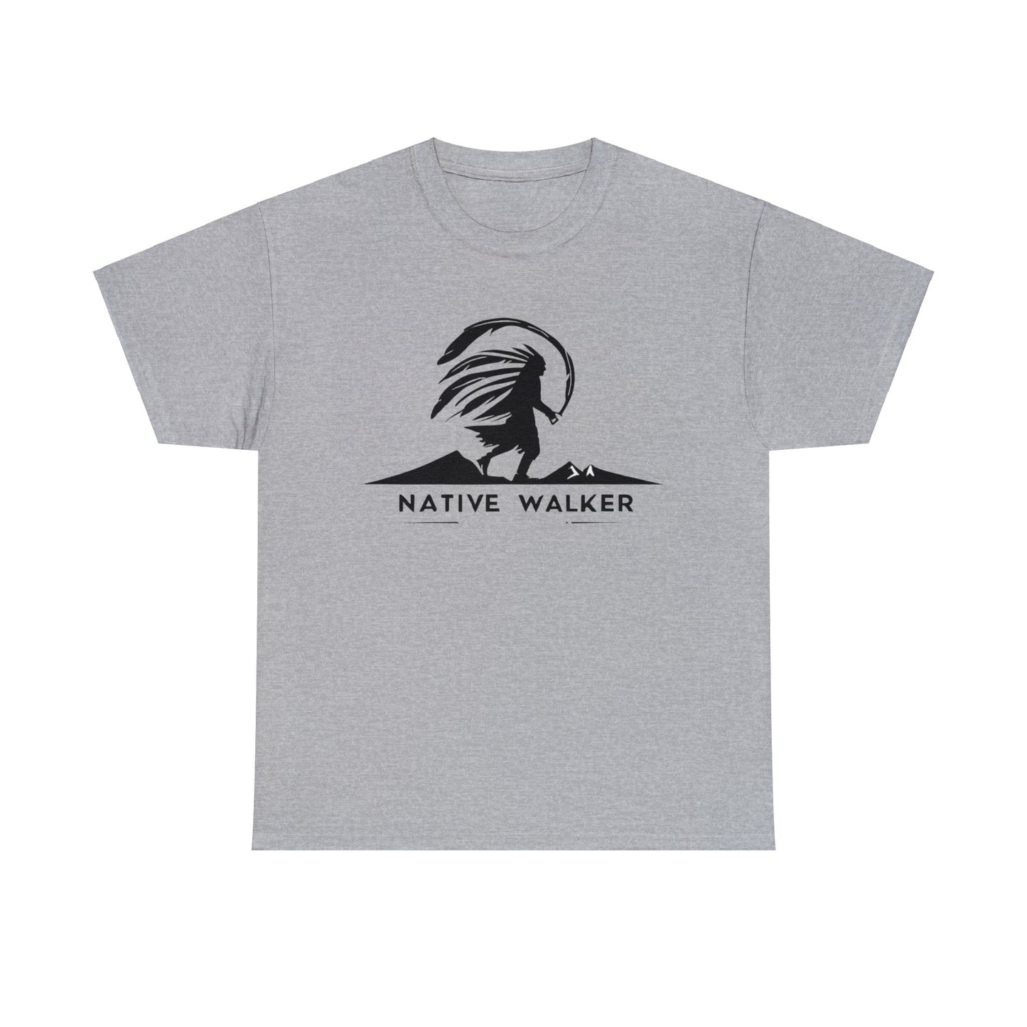 Native American Design T-shirt with Native Walker Logo