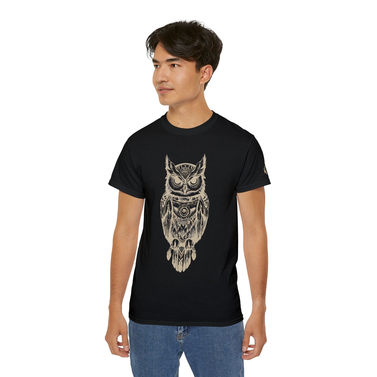 Native American Owl Design Tee