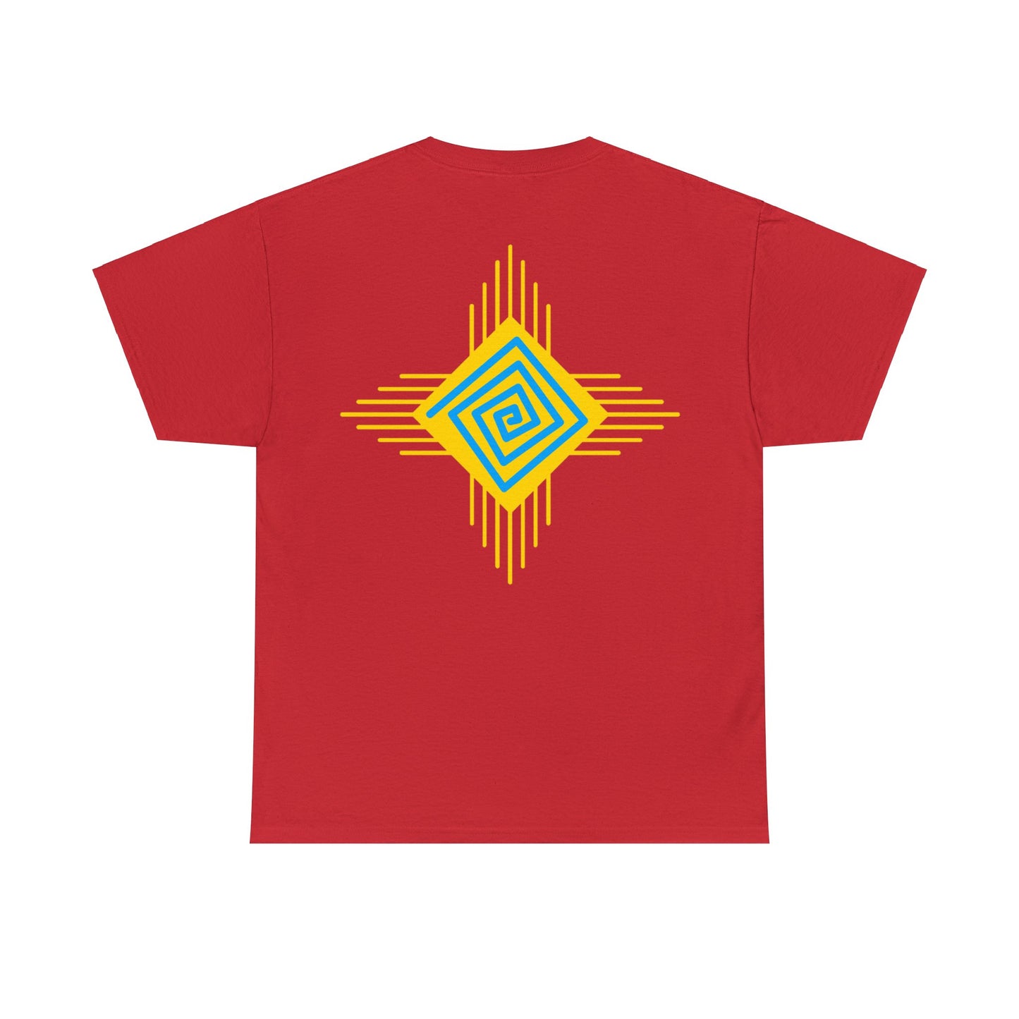 Native American Inspired Design Radiating Sun Tee Shirt