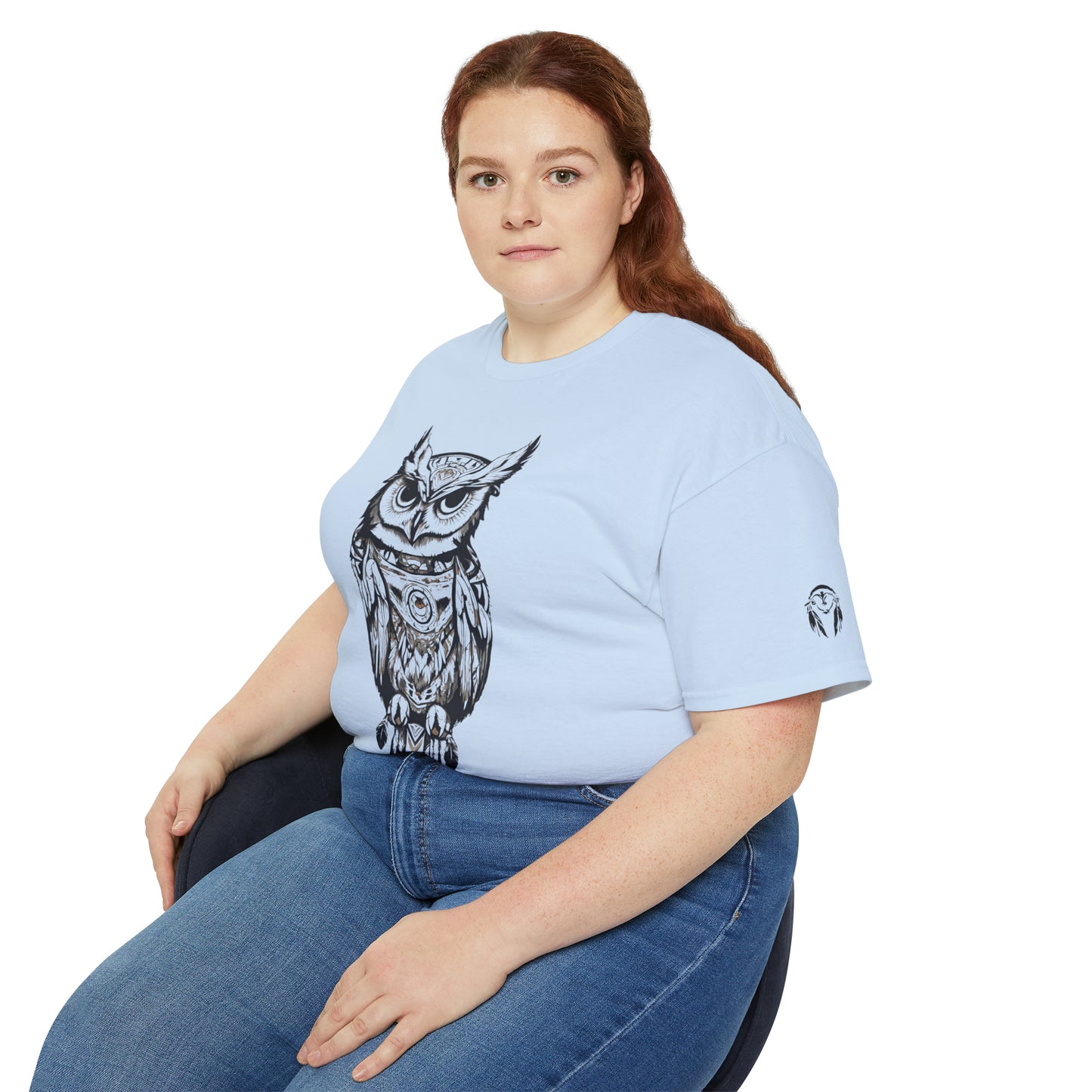 Native American Owl Design Tee