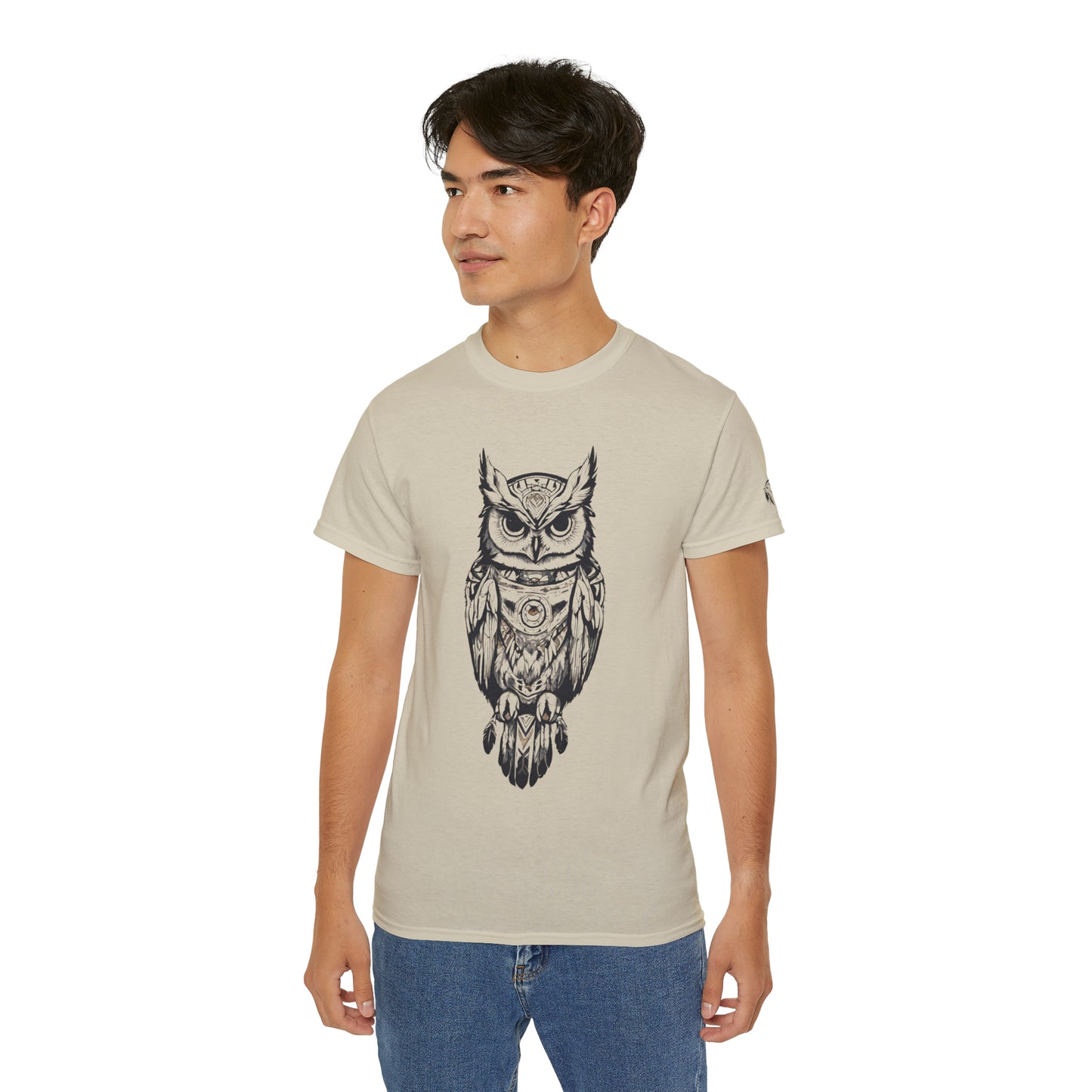 Native American Owl Design Tee