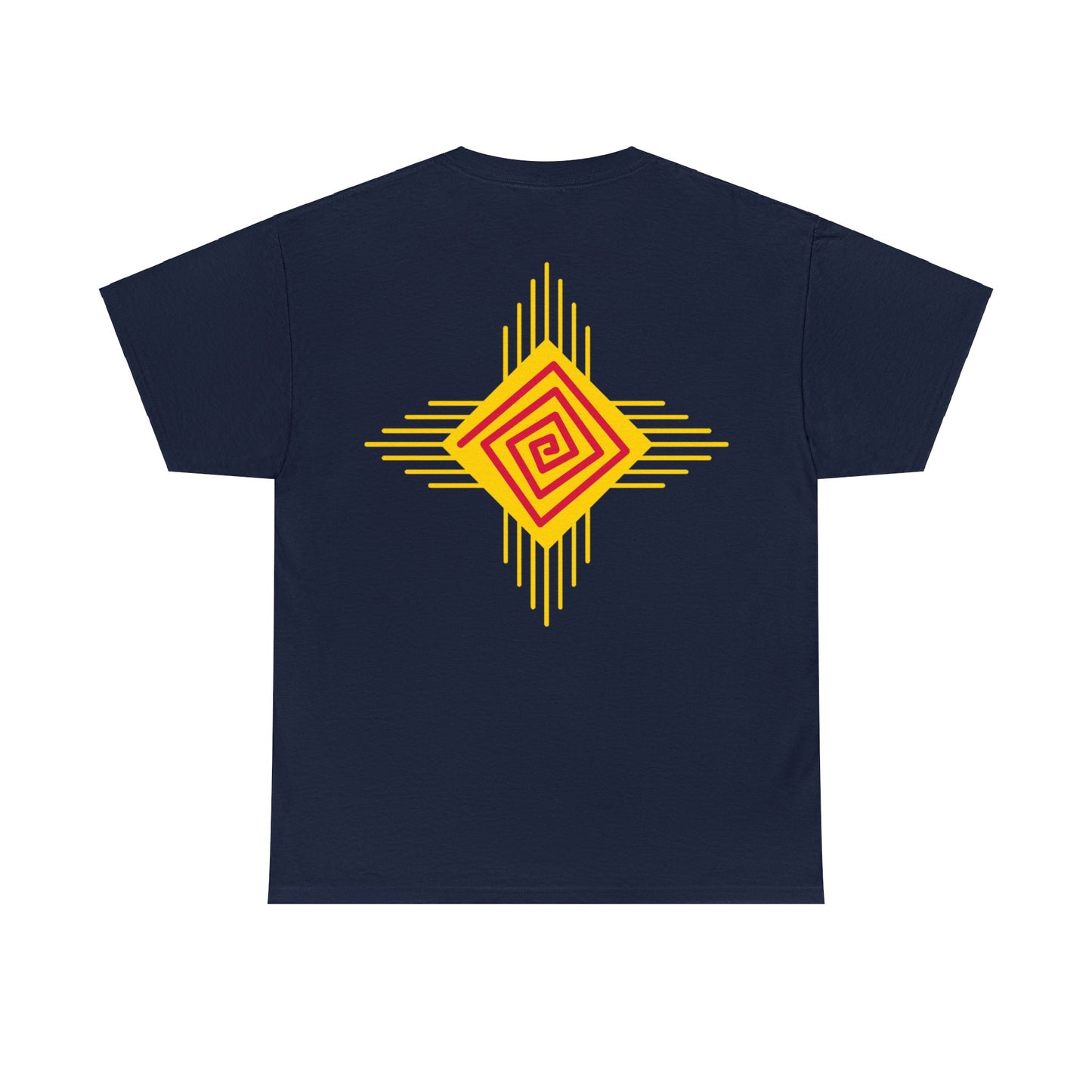 Native American Inspired Design Radiating Sun Tee Shirt