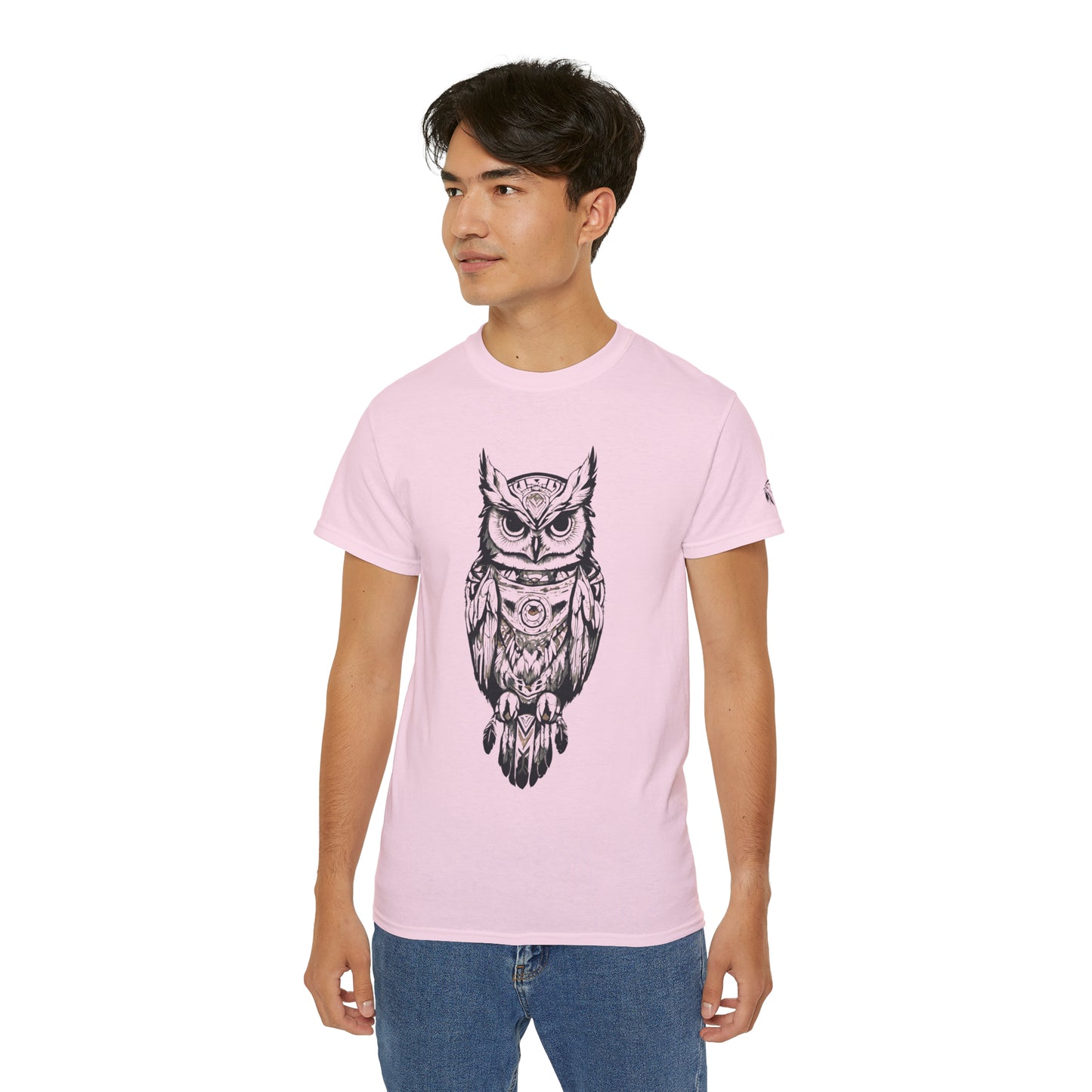 Native American Owl Design Tee