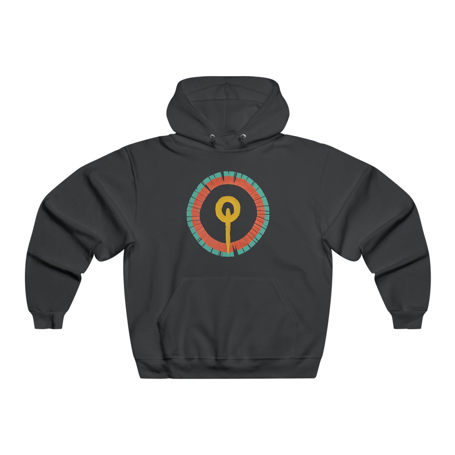 Native American Inspired Design Hooded Sweatshirt