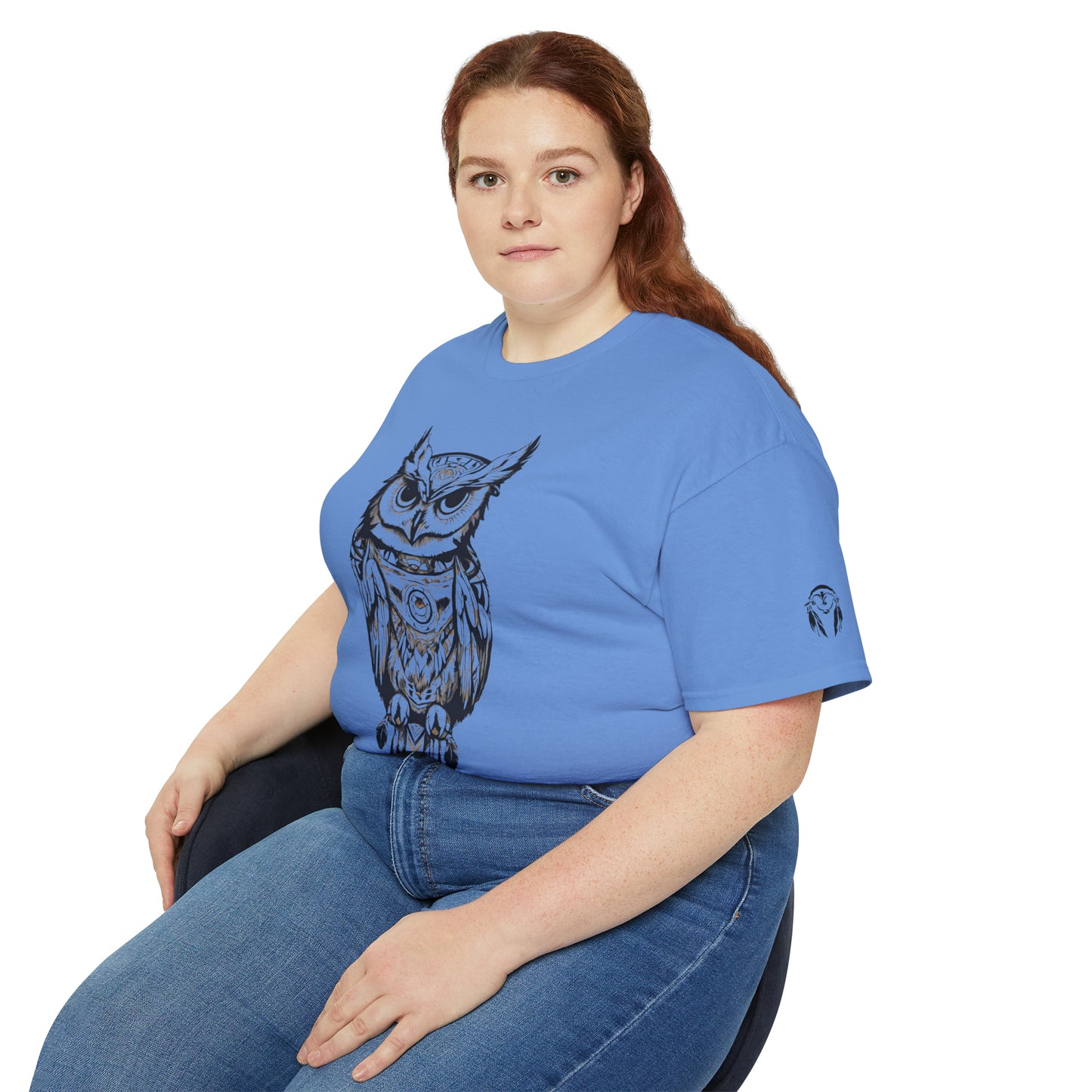 Native American Owl Design Tee