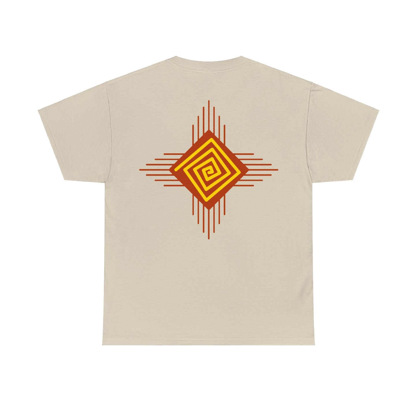 Native American Inspired Design Radiating Sun Tee Shirt