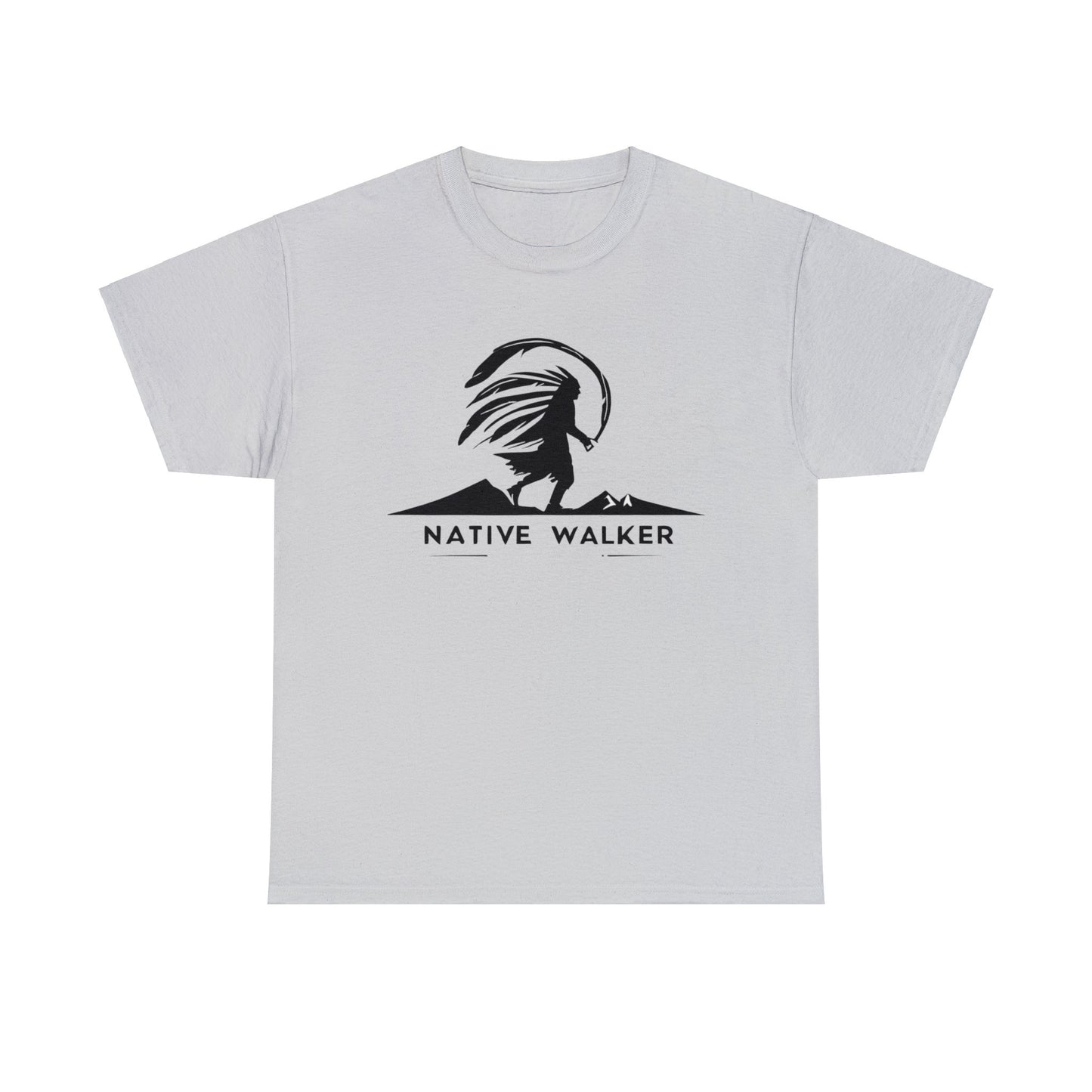 Native American Design T-shirt with Native Walker Logo