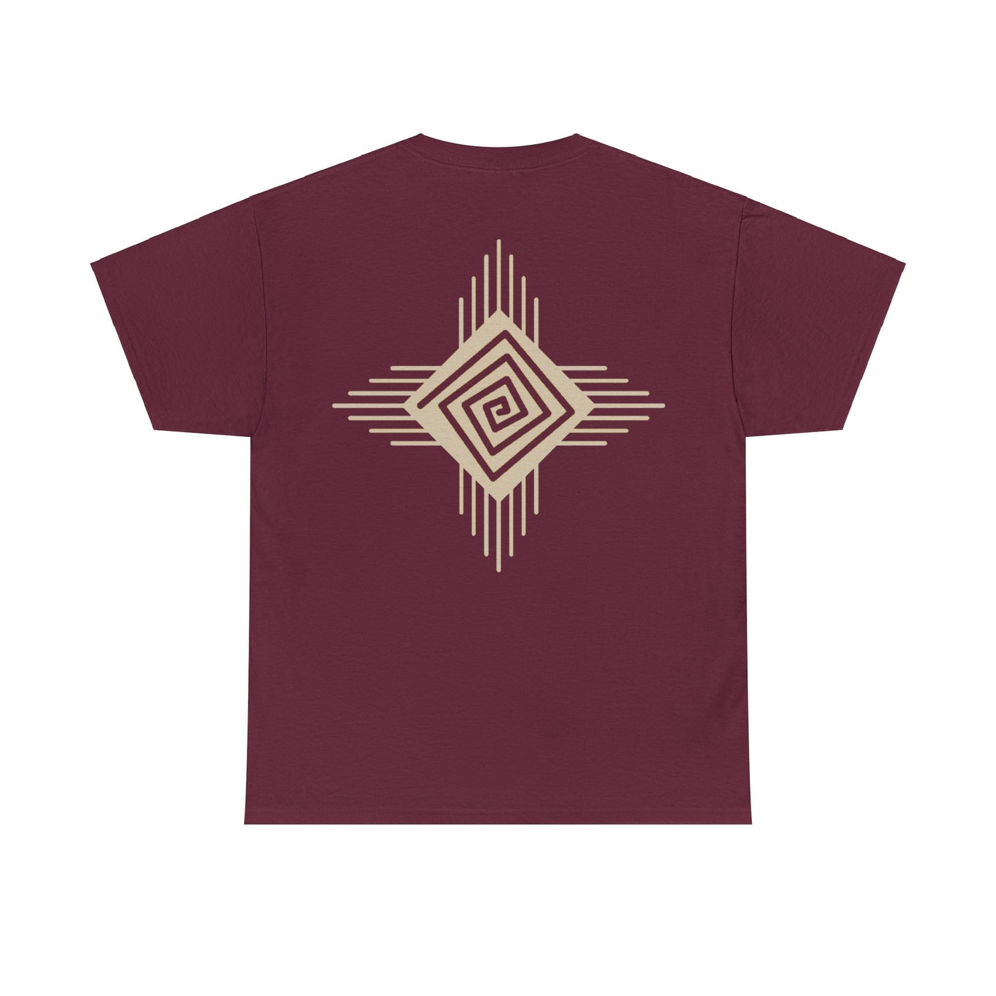 Native American Inspired Design Radiating Sun Tee Shirt