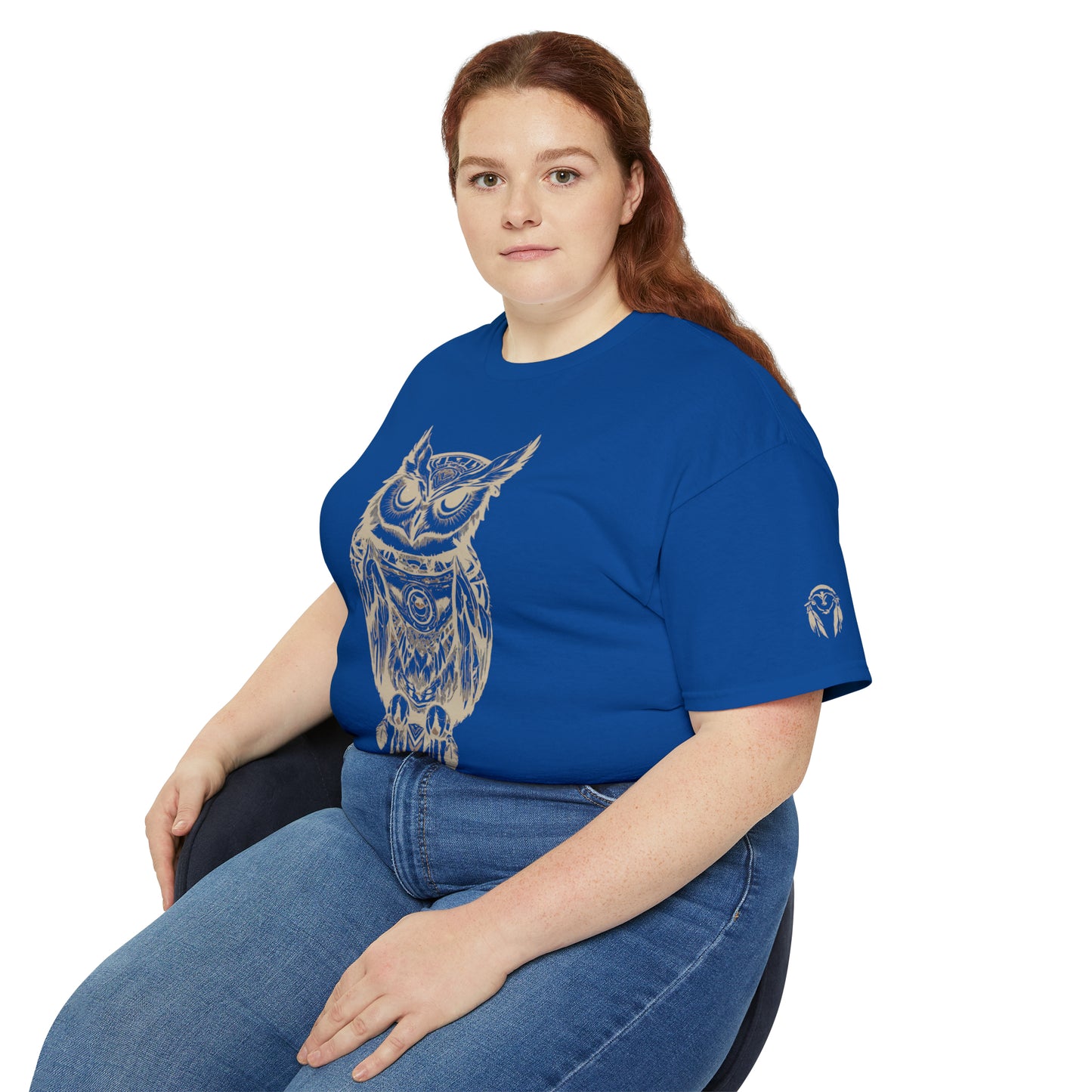 Native American Owl Design Tee