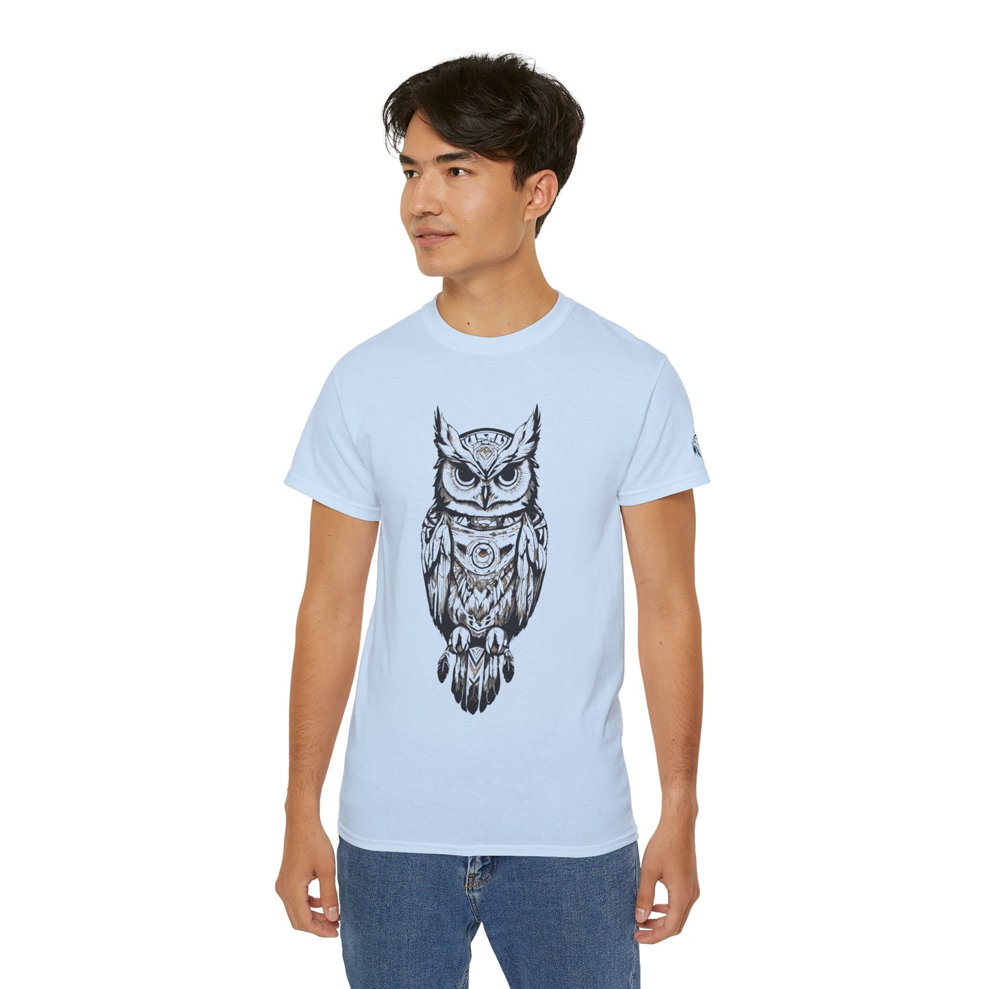 Native American Owl Design Tee