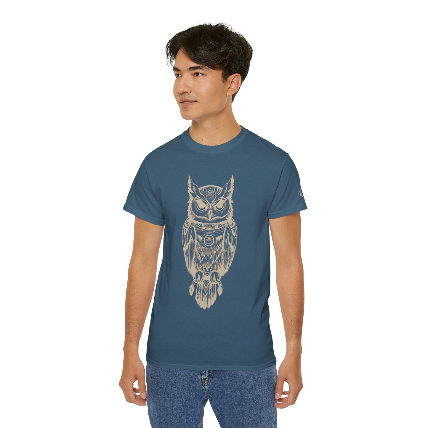 Native American Owl Design Tee