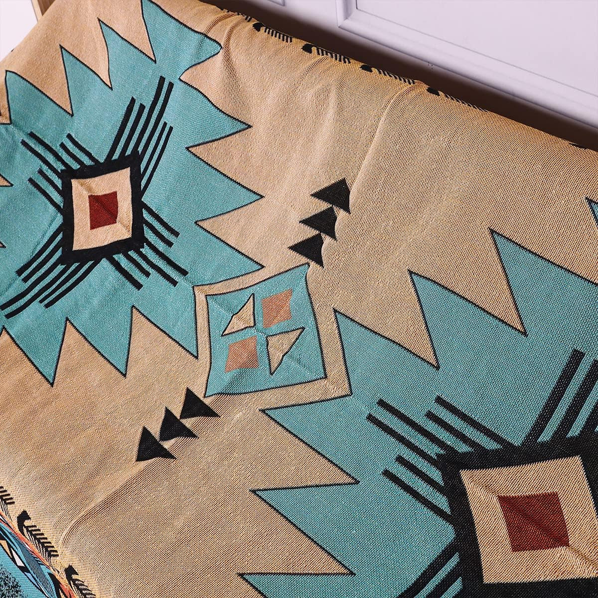 Native American Navajo Inspired Throw Blanket