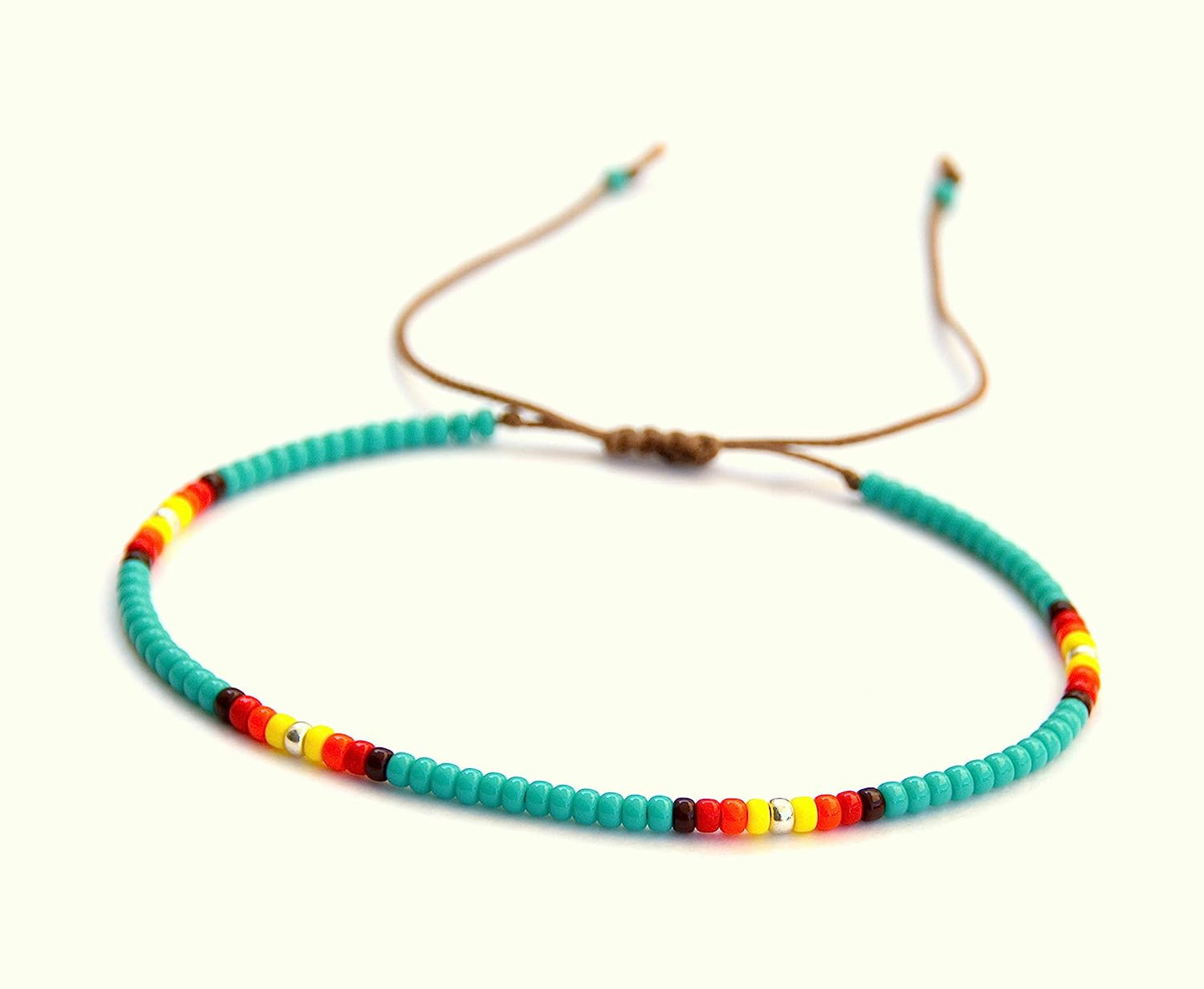 Native American Style Beaded Anklets