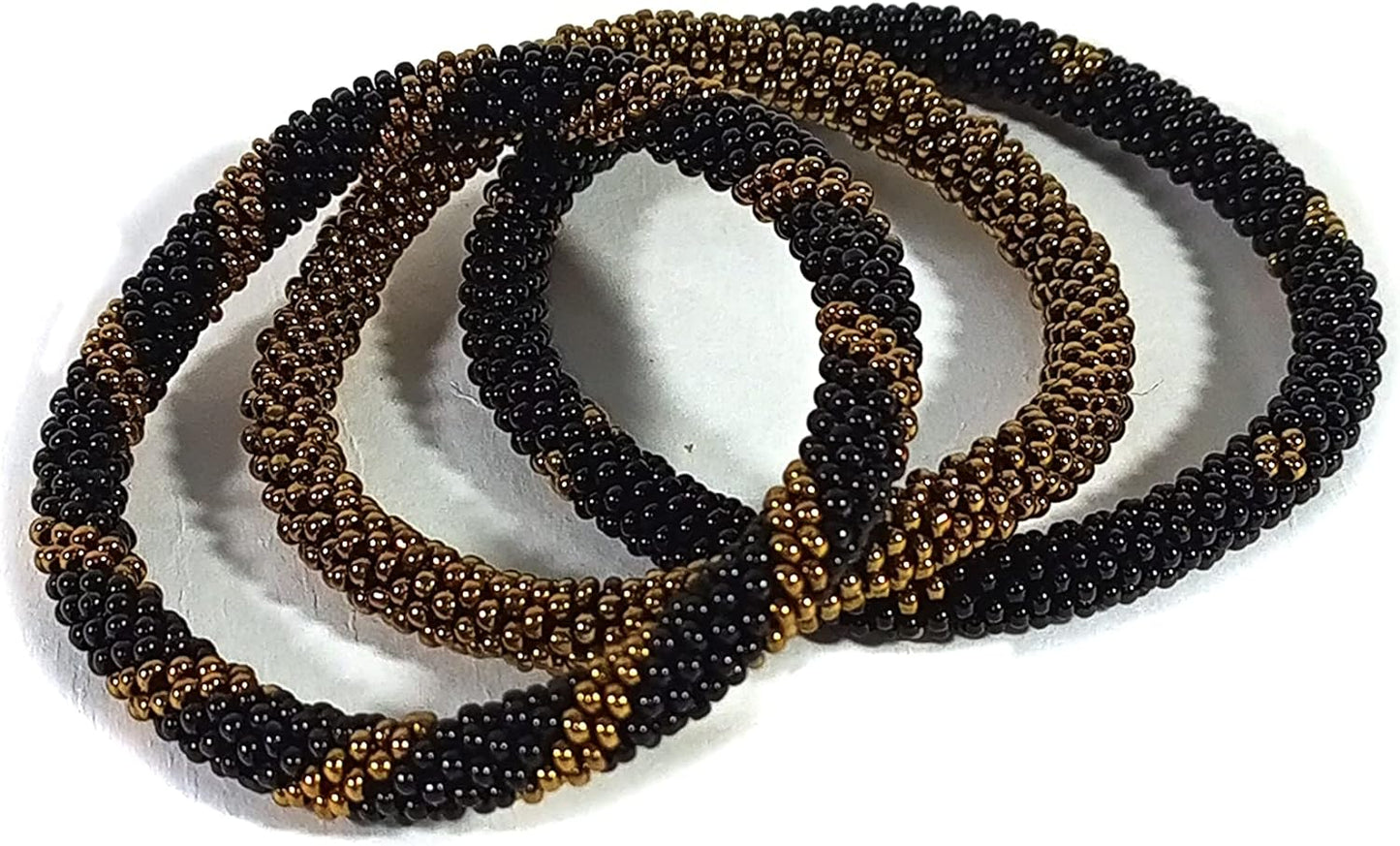 Native American Style Stretchable Crochet Rope Beaded Bracelets